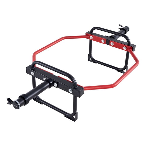 VEVOR Trap Bar Hex Bar, 2-Inch Hex Barbell, 500 LBS Capacity Shrug Bars, Weightlifting and Strength Training Equipment, Home Gym for Squats, Deadlifts, Shoulder Presses, Red