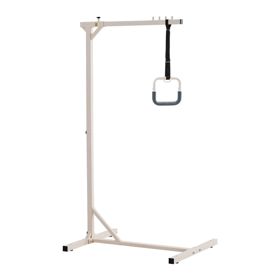 VEVOR Trapeze Bar for Bed Mobility, Heavy-Duty Steel Free Standing Trapeze Bar 250 LBS Weight Capacity, Hospital Bed Pull Up Assist for Elderly & Disabled, Ideal for Hospitals,Nursing Home,Home Care