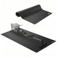 thumbnail image 1 of VEVOR Treadmill Mat for Carpet Floor, 35.5" x 78.7" x 0.16" Exercise Equipment Mat for Treadmills, Elliptical, Rowing Machine, High Density PVC Floor Protector, Waterproof and Non-slip for Home Gym, 1 of 9