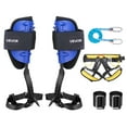 thumbnail image 1 of VEVOR Tree Climbing Spikes Set, Height-Adjustable Tree Climbing Gear with Straps & Harness, 350 lbs Load Capacity, Heavy Duty Steel Climb Spurs Arborist Equipment for Fruit Picking Hunting, 1 of 9