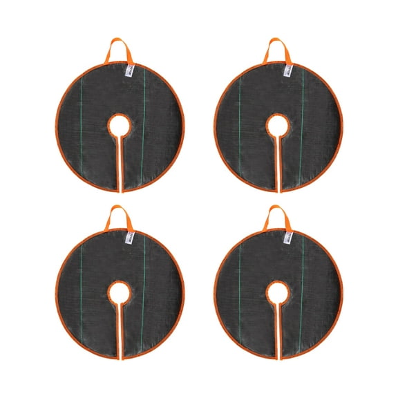 VEVOR Tree Watering Rings, 4 Packs 10 Gallons Self-Watering Tree Bags, Slow Release Tree Irrigation Bags up to 30 Days, Heavy Duty Automatic Drip System for for Planting Gardening Trees and Shrub