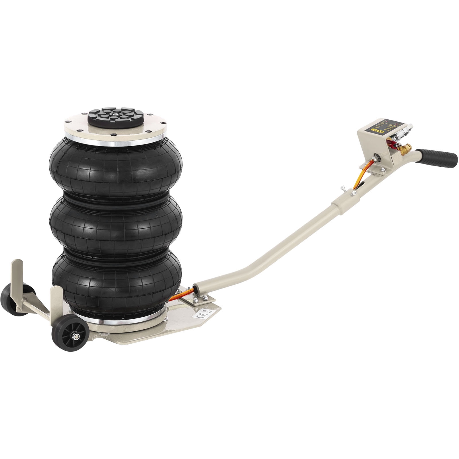 VEVOR Triple Bag Air Jack Lifting Height 16in and Pneumatic Air Jack ...