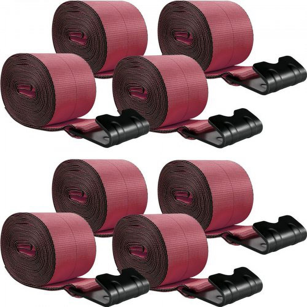 VEVOR Truck Straps 4" x30' Winch Straps with a Flat Hook Flatbed Tie