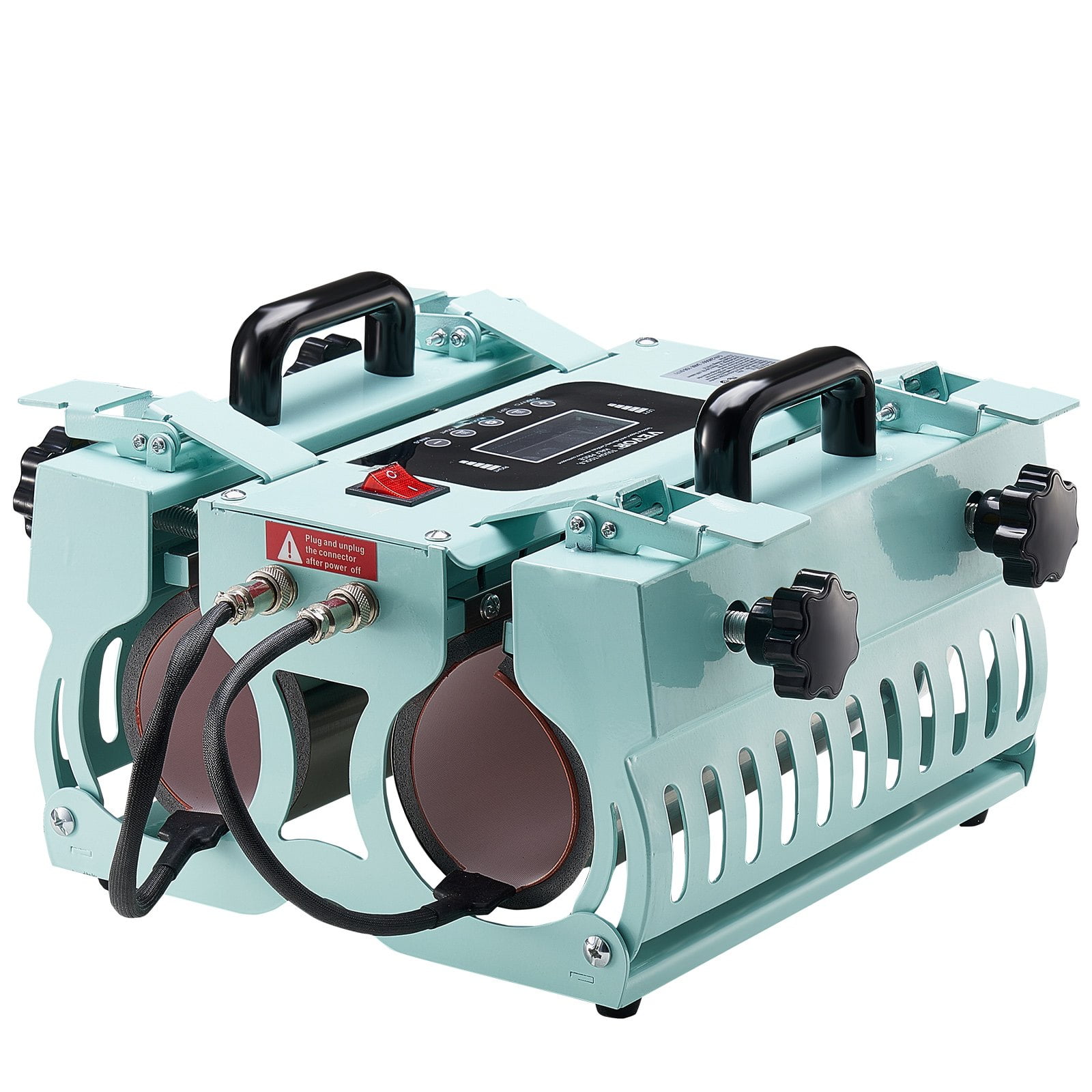 VEVOR Tumbler Heat Press Machine - 2-Station Heaters, 11-30oz Mug Press Sublimation