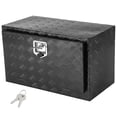 thumbnail image 1 of VEVOR Underbody Truck Box, 36" x 14" x 16" Pickup Storage Box, Heavy Duty Aluminum Diamond Plate Tool Box with Lock and Keys, Waterproof Trailer Storage Box with T-Handle Latch for Truck, Van,Trailer, 1 of 9