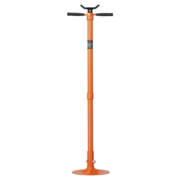 VEVOR Underhoist Support Stand, 3/4 Ton Capacity Under Hoist Jack Stand, Lifting from 52.8 to 76 in, Self-Locking Threaded Screw, Bearing Mounted Spin Handle Pole Jack, Support Vehicle Components