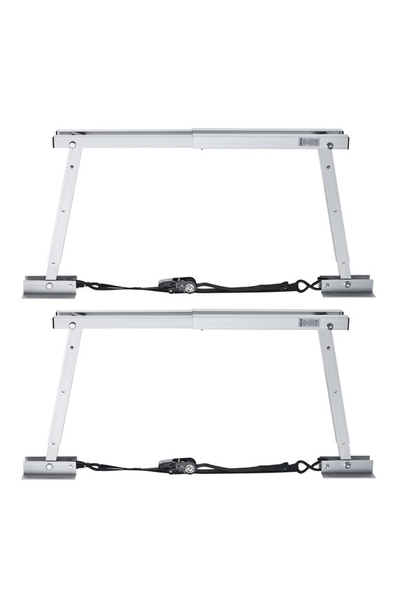 Universal RV Stabilizer, RV Bumper Stabilizer for Trailers, Campers, Fifth Wheel, Compact Foldable Design for Easy Storage, Adjustable Height from 12 inch to 28 inch, Reduces RV Wobble, 2PCS