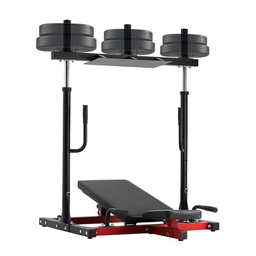 VEVOR Vertical Leg Press Machine, Lower Body Special Home Gym Machine, Carbon Steel Leg Press Exercise Training Equipment, Adjustable Leg Strength Workout for High-Intensity Presses