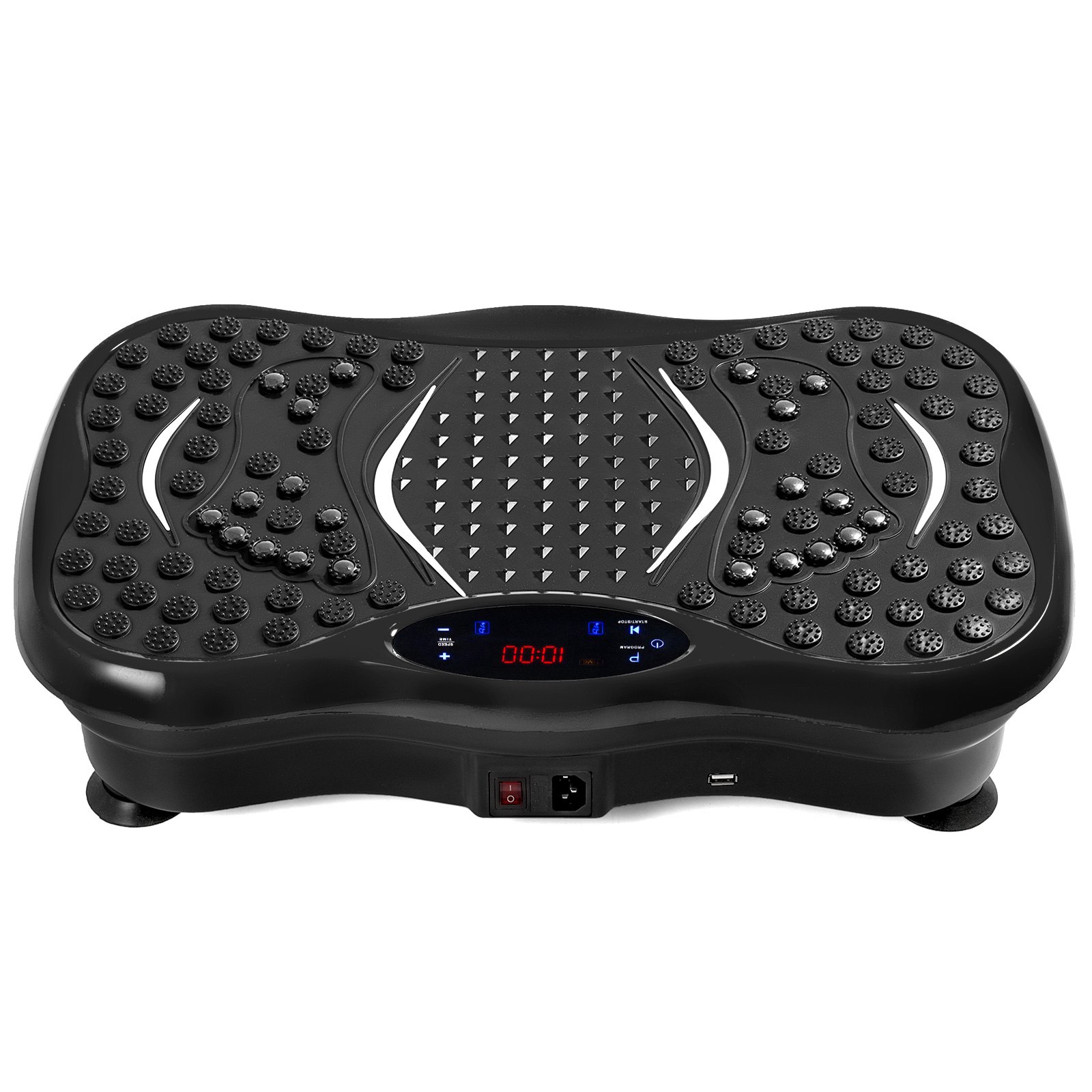 VEVOR Vibration Plate Exercise Machine with LCD Display and Bluetooth