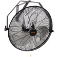 thumbnail image 1 of VEVOR Wall Mount Fan, 18 Inch,3-speed High Velocity Max. 4150 CFM, Waterproof Oscillating Industrial Wall Fan, Commercial or Residential for Warehouse, Greenhouse, Workshop, Patio, Black, ETL Listed, 1 of 8