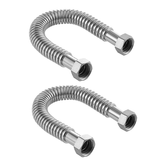 VEVOR Water Heater Kit, 18 Inch Length Water Heater Flex Connector ...