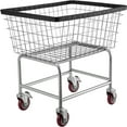 thumbnail image 1 of VEVOR Wear-Proof Rolling Laundry Cart, Silver, 1 of 9