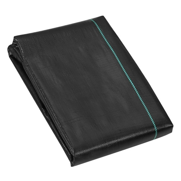 VEVOR Weed Barrier Landscape Fabric, 4*50FT Heavy Duty Garden Weed Fabric, Woven PP Weed Control Fabric, Driveway Fabric, Geotextile Fabric for Landscaping, Ground Cover, Weed Blocker Weed Mat, Black