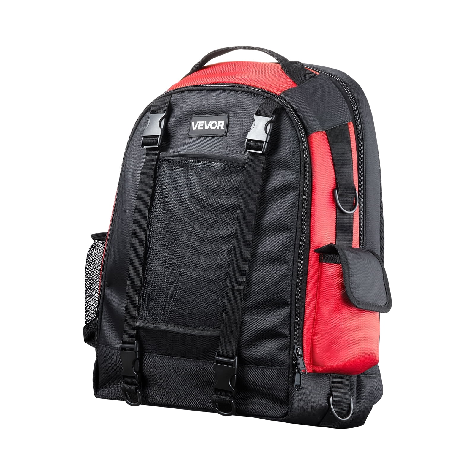 VEVOR Welding Backpack, 25.2L Welder Backpack for Tools and Helmet, 1680D High-Density Polyester Extreme Gear Pack with Helmet Bag, Multi-Purpose Gear Storage Bag for Welding, Outdoor Camping