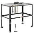 thumbnail image 1 of VEVOR Welding Table 36" x 24", 800LBS Capacity Welding Workbench Table, Heavy-Duty Work Bench with 0.63" Fixture Holes and Non-slip Foot Pads for Welding Assembly Repair Works, 1 of 9