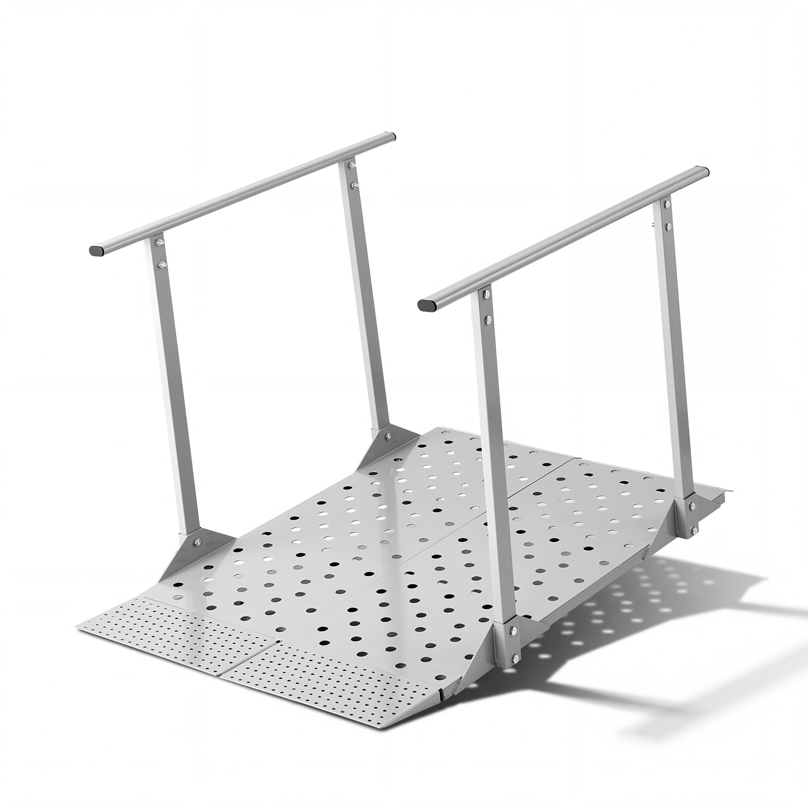 Disablity Ramps VEVOR Wheelchair Ramp with Handrails, 44.9 x 33.5 in, Heavy Duty ...