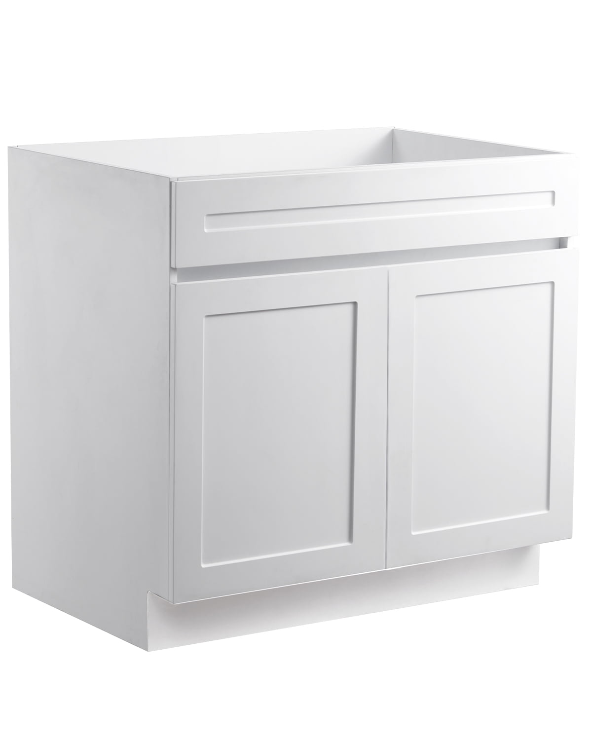 VEVOR, White Shaker Base Cabinet, 36 Inch, Soft-Close Doors - Walmart.com