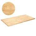 thumbnail image 1 of VEVOR Wood Table Top,Holds up to 330 lb, 59.1" x 29.5" x 1.5" Rectangular Countertop for Height Adjustable Electric Standing Desk Frame, Universal Solid One-Piece Maple Desktop for Office&Home Desk, 1 of 9