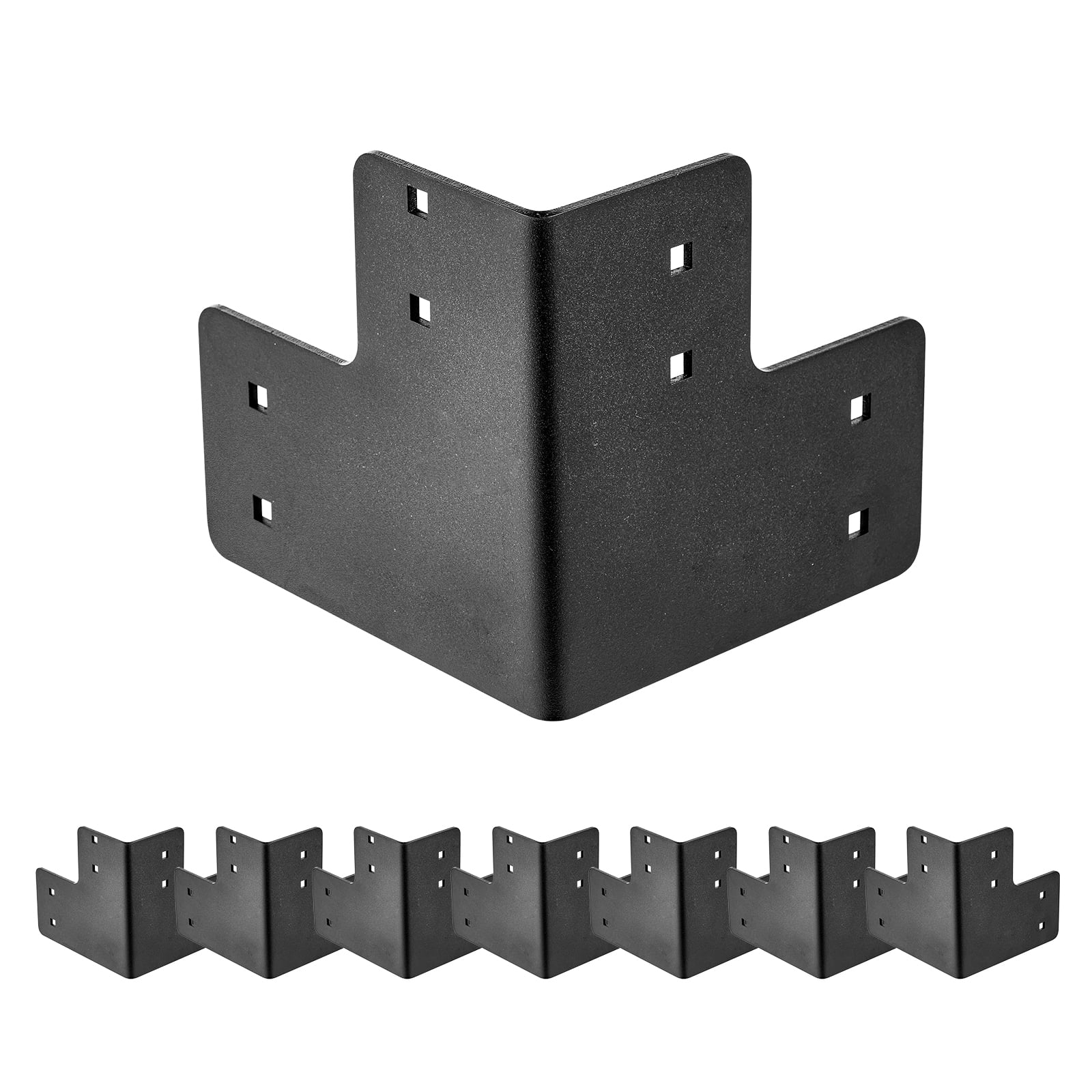 VEVOR Workbench Corner Bracket Kit, 6.50 x 6.50 x 6.50 inch / 165 x 165 ...