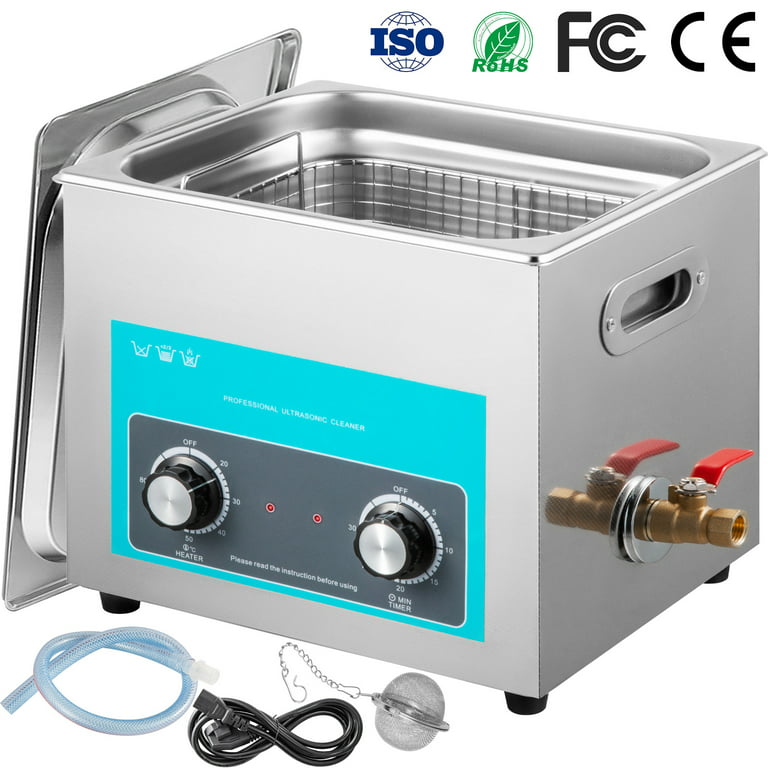 VEVORbrand 10L Ultrasonic Cleaner 304 Stainless Steel Professional Knob  Control Ultrasonic Cleaners with HeaterTimer for Jewelry Watch Glasses  Circuit