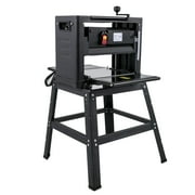 VEVORbrand 12.5" Thickness with detachable stand, Foldable Wood Planer 1500W Thickness Woodworking 315"/min Feed Rate Double Cutter Benchtop Thickness Planer with Dust Exhaust Interface Stand
