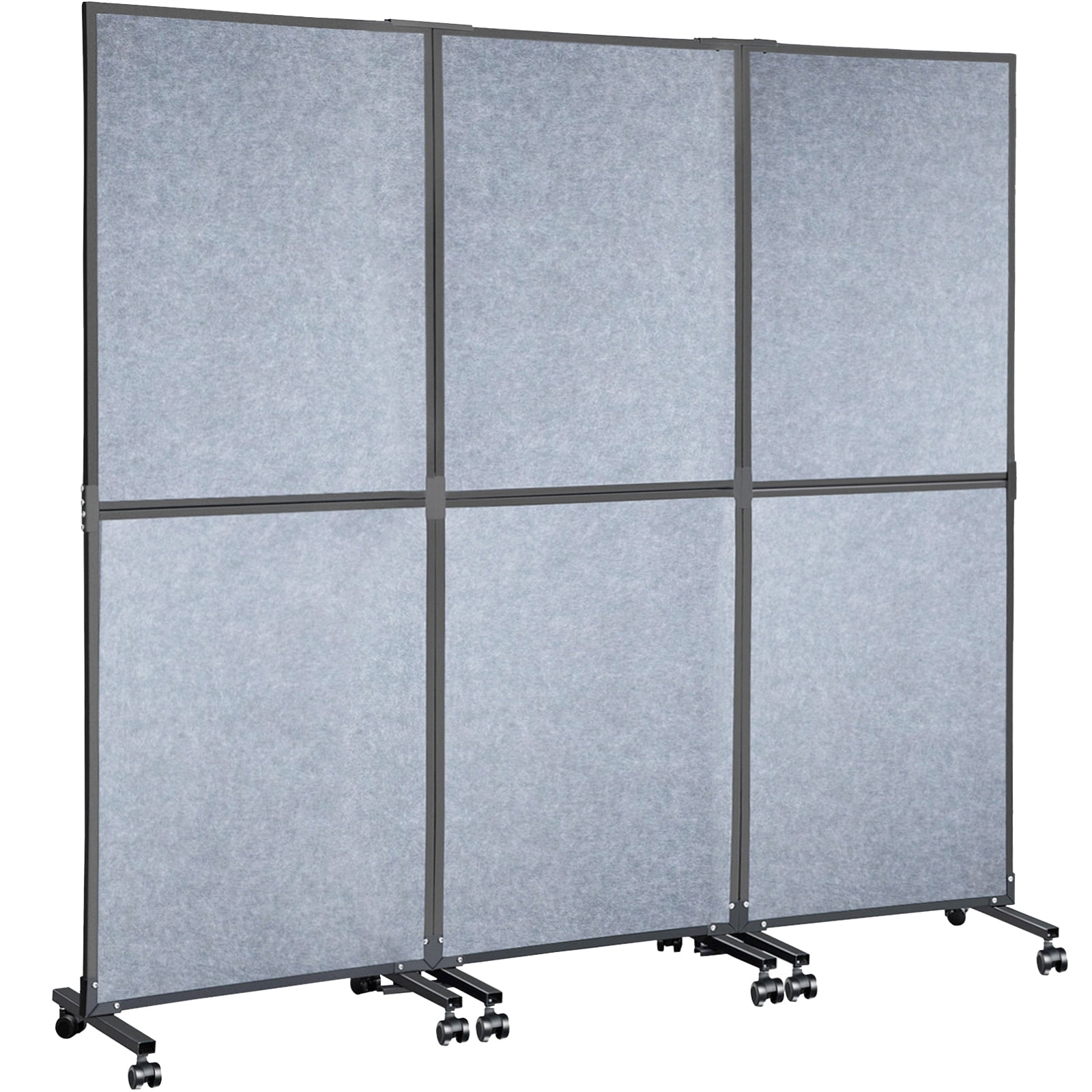 VEVORbrand Acoustic Room Divider 72" x 66" Office Partition Panel 3