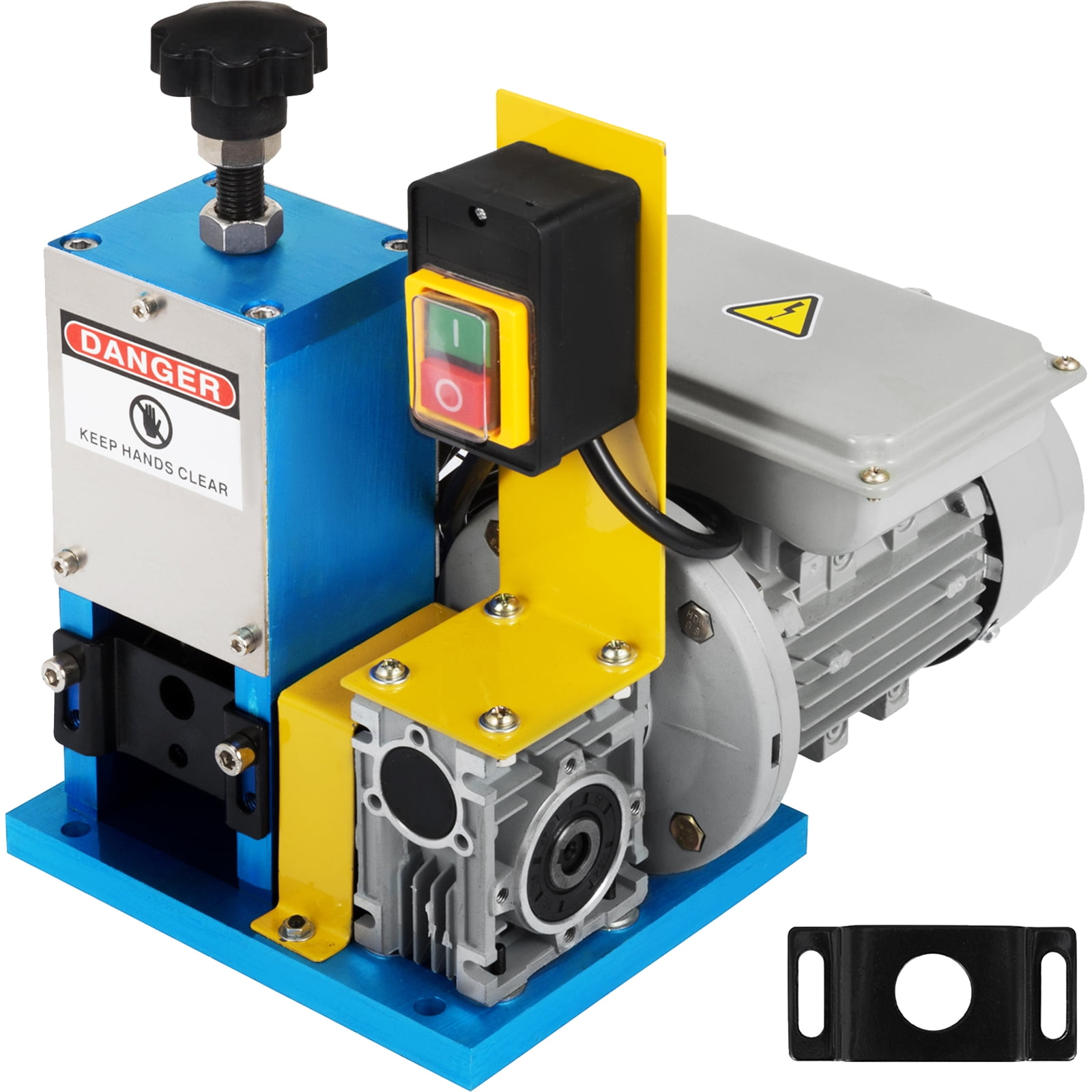 VEVORbrand Automatic Electric Wire Stripping Machine 0.05"-0.98",Portable Blue Wire Stripper, Wire Stripping Machine Tool for Scrap Copper Recycling