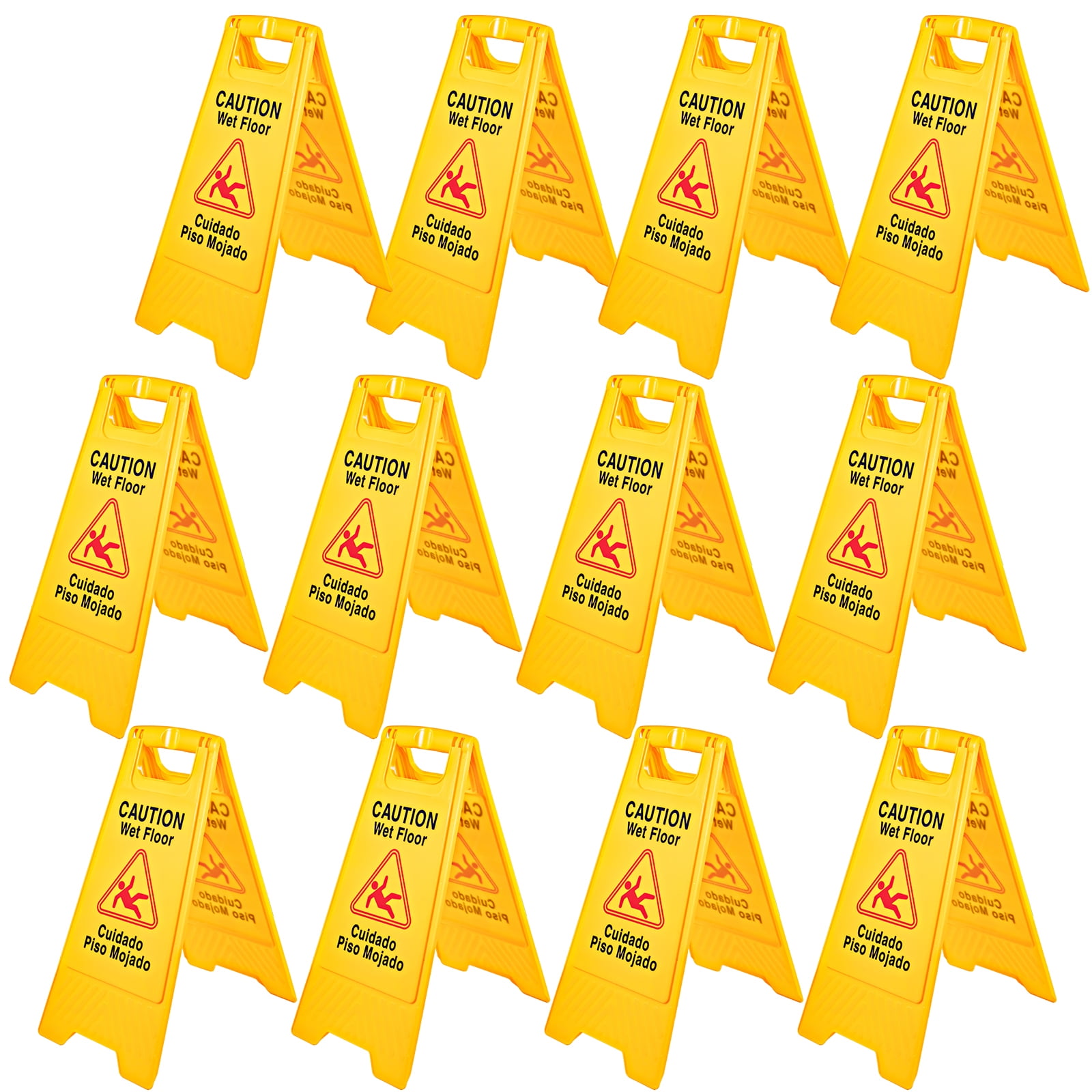 2025年レディースファッション福袋 Caution VEVORbrand Wet Floor Wet Yellow 25-Inch Sign Floor のぼり旗