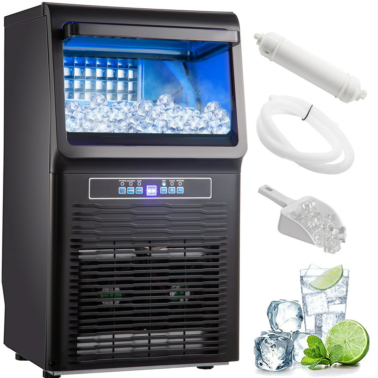 VEVORbrand Commercial Ice Maker 70lbs/24H, 350W Automatic Portable