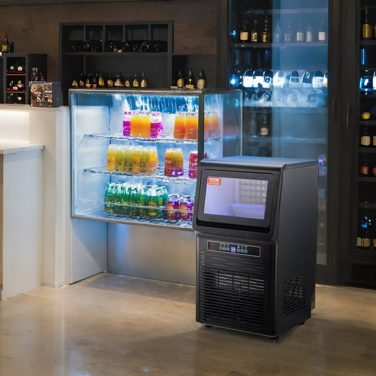 VEVOR Electric Compact Commercial Ice Maker 70lbs/24H, 350W 