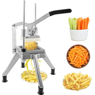 VEVORbrand Commercial Vegetable Fruit Chopper 1/2" Blade Heavy Duty Professional Food Dicer Kattex French Fry Cutter Onion Slicer Stainless Steel for Tomato Peppers Potato Mushroom
