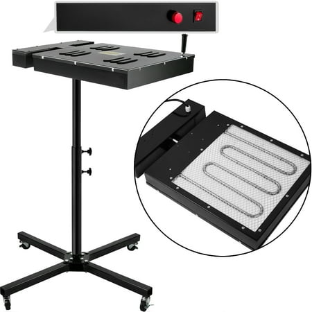 VEVORbrand Flash Dryer 18x18 inch Adjustable Height 18\" x18\" Flash Dryer Silkscreen T-shirt Screen Printing Curing