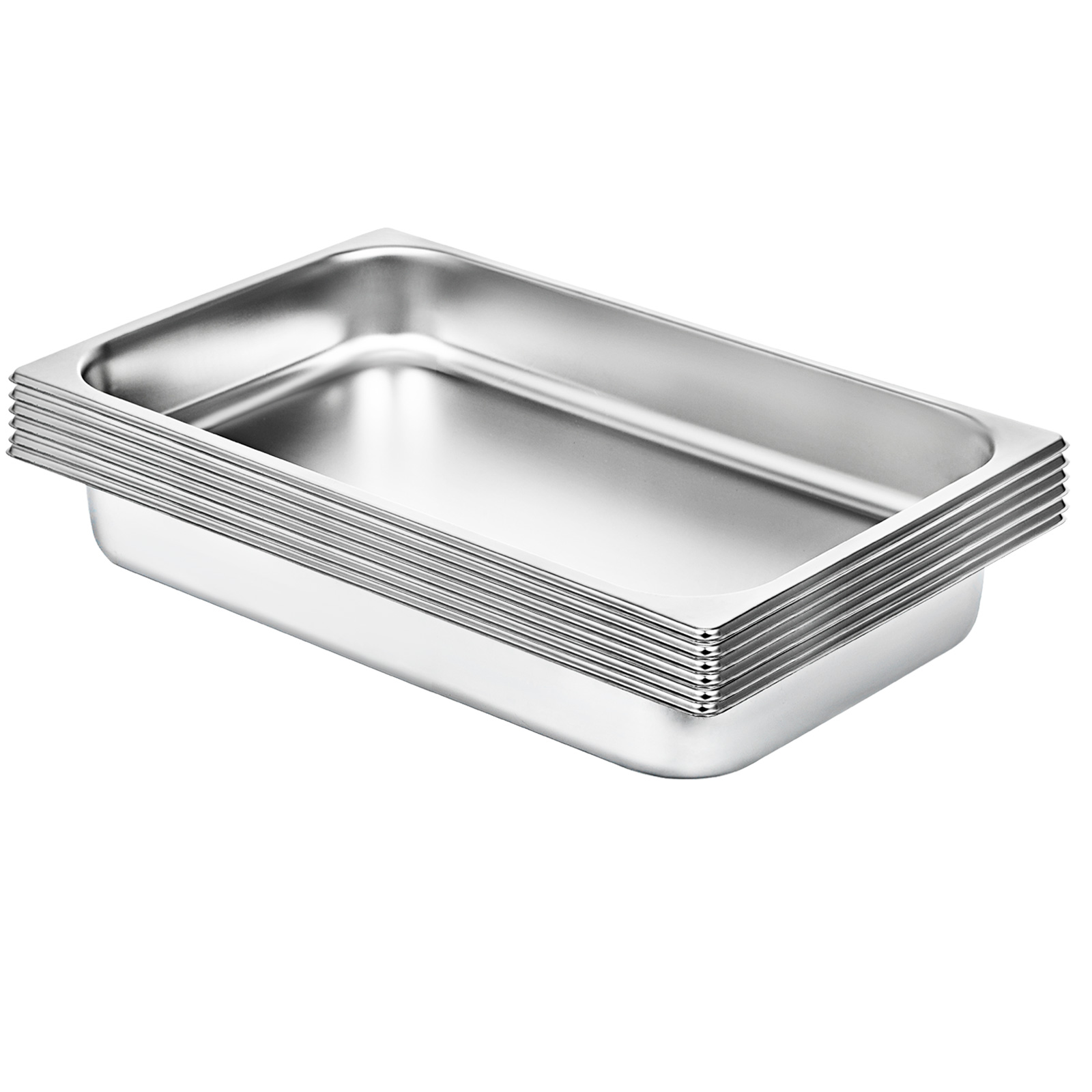 Aluminum Foil Steam Table Pans, Half Size Deep, 9x13 Pans (30 Pack