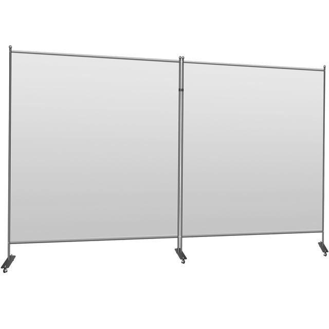 VEVORbrand Office Partition 142" W x 14" D x 72" H Room Divider Wall 2Panel partition room