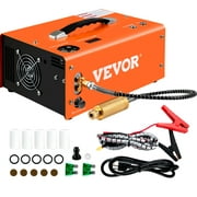 VEVORbrand PCP Air Compressor, 4500PSI Portable PCP Compressor, 12V DC 110V/220V AC PCP Airgun Compressor Auto-stop, w/ Built-in Adapter, Fan Cooling, for Paintball, Air Rifle, Mini Diving Bottle