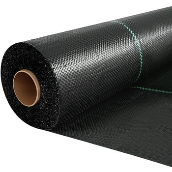 VEVORbrand Premium Weed Barrier Landscape Fabric 6.5ft x 330ft, Geotextile Fabric Heavy Duty 3.2oz , Ground Cover Non Woven for Commercial Greenhouse, Yard, Garden Barrier Cloth Blocker Mat