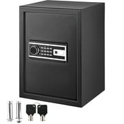 BENTISMbrand Security Safe 2.1 CU.FT Fingerprint Safe Box for Money W/ 2 Keys & Digital Keypad, Q235 Steel Safe Box for Storing Cash, Jewelry, Pistols, Documents in Home & Office & Hotel