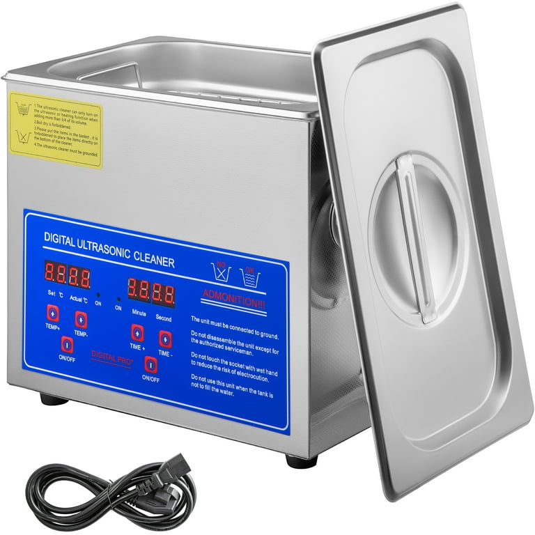 Fisherbrand Digital Heated Ultrasonic Cleaner 9 L:Glassware Washers and