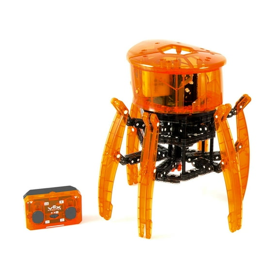 Open Box HEXBUG VEX IR Distance Sensor Robotics Spider with LED Module and Interlocking Gears (New )