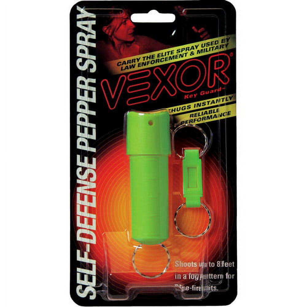 VEXOR Key Guard Pepper Spray, 1/2 oz, Lime Green - image 1 of 2