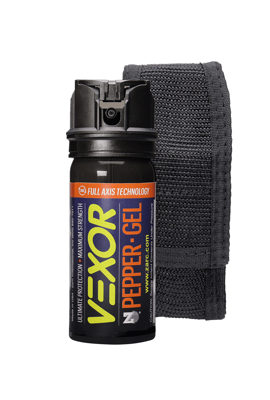 VEXOR® Pepper Gel from Zarc™, Maximum Strength Police Pepper Spray, Gel