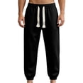 thumbnail image 1 of VEXRO Jogger Pants for Men Casual Loose Fit Elastic Waisted Drawstring with Pockets Soft Fleece Sweatpants, 1 of 8