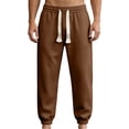 thumbnail image 1 of VEXRO Jogger Pants for Men Casual Loose Fit Elastic Waisted Drawstring with Pockets Soft Fleece Sweatpants, 1 of 8