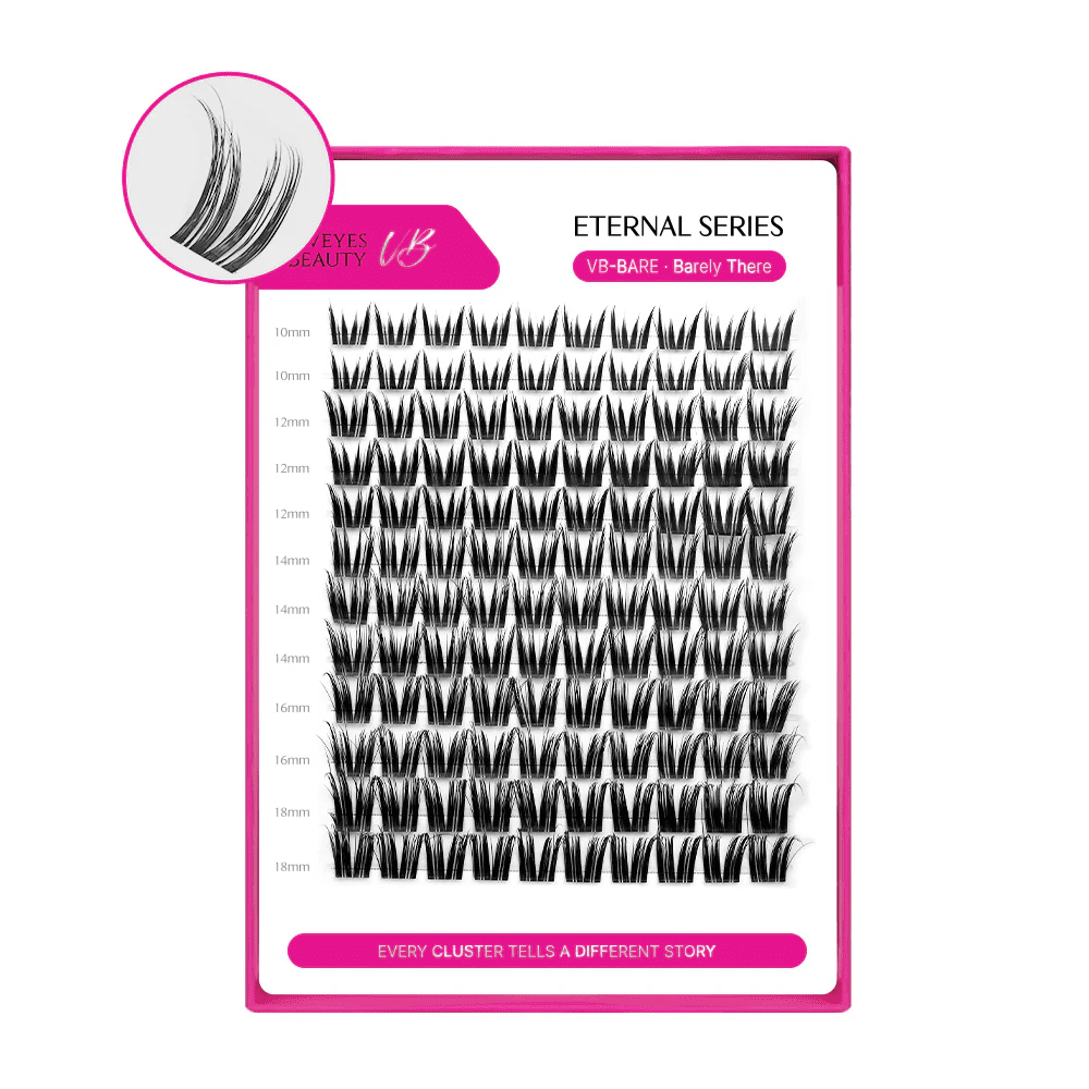 VEYESBEAUTY Bare N°42 Lash Clusters 120pcs – Naturally Refined ...
