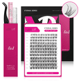 thumbnail image 1 of VEYESBEAUTY VB-Care N°10 Lash Clusters 132pcs – Ultra-Light Natural Individual Cluster Lashes with 0.05mm Invisible Band, Hygienic & Reusable Lash Kit, 1 of 9
