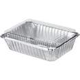 thumbnail image 1 of VEZEE 2.25-lbs Disposable Aluminum Oblong Foil Pan 250 Pcs With Dome Lids, 1 of 5