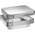 thumbnail image 1 of VEZEE 9x13 Half Size Aluminum Disposable Pans - Serve Various Delicacies for Events - 150 Counts, 1 of 5