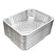 thumbnail image 1 of VEZEE 9x13 Half Size Aluminum Disposable Pans - Serve Various Delicacies for Events Counts-150, 1 of 6