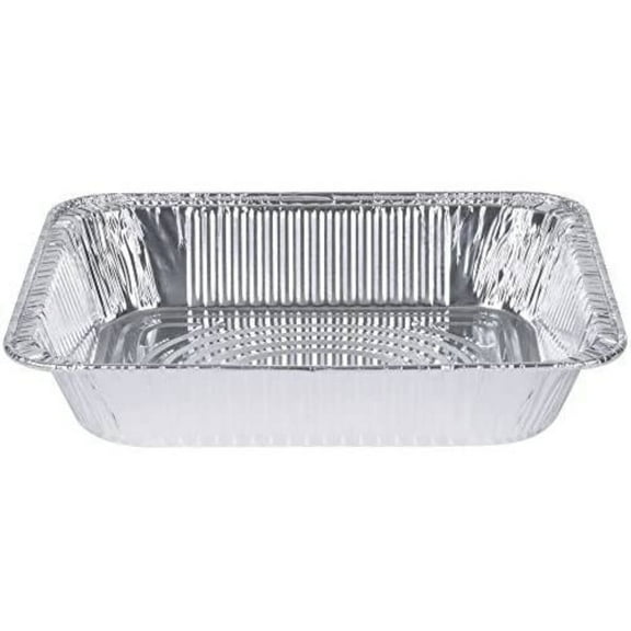 VEZEE 9x13 Half Size Aluminum Disposable Pans - Serve Various Delicacies for Events Counts-250