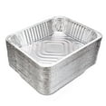 thumbnail image 1 of VEZEE 9x13 Half Size Aluminum Disposable Pans - Serve Various Delicacies for Events Counts-250, 1 of 6